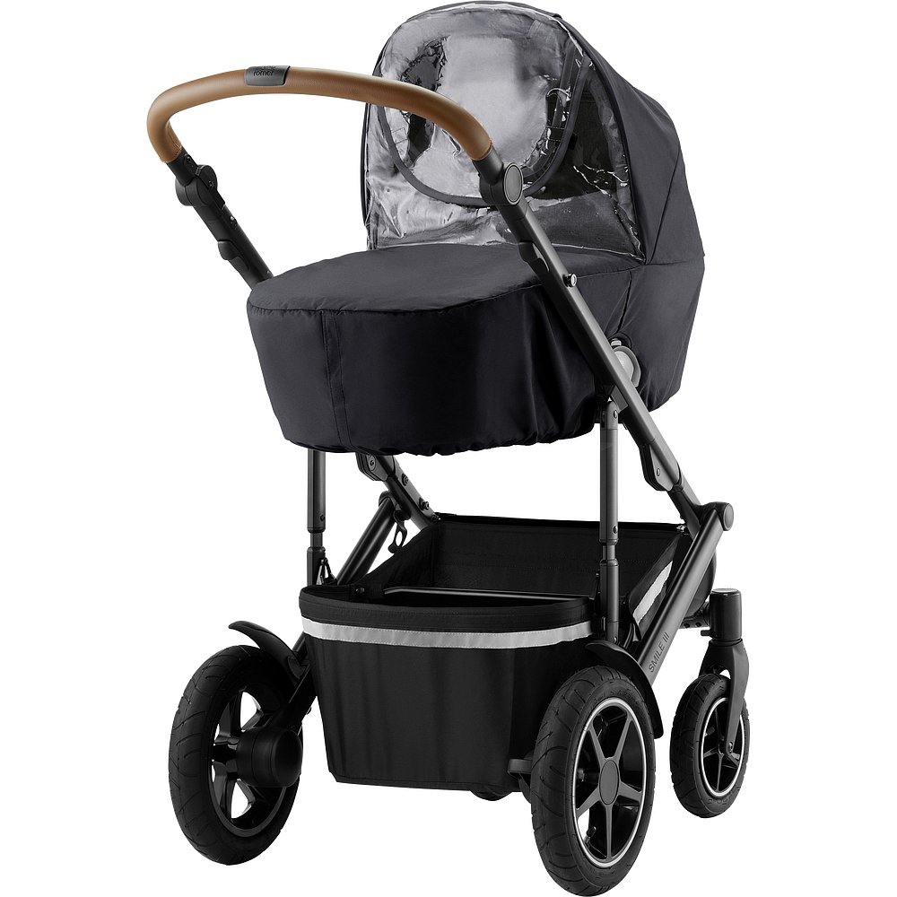 BRITAX RÖMER Pláštěnka na hlubokou korbu Smile III Black