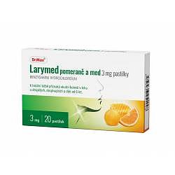 Dr.Max Larymed pomeranč a med 3 mg 20 pastilek