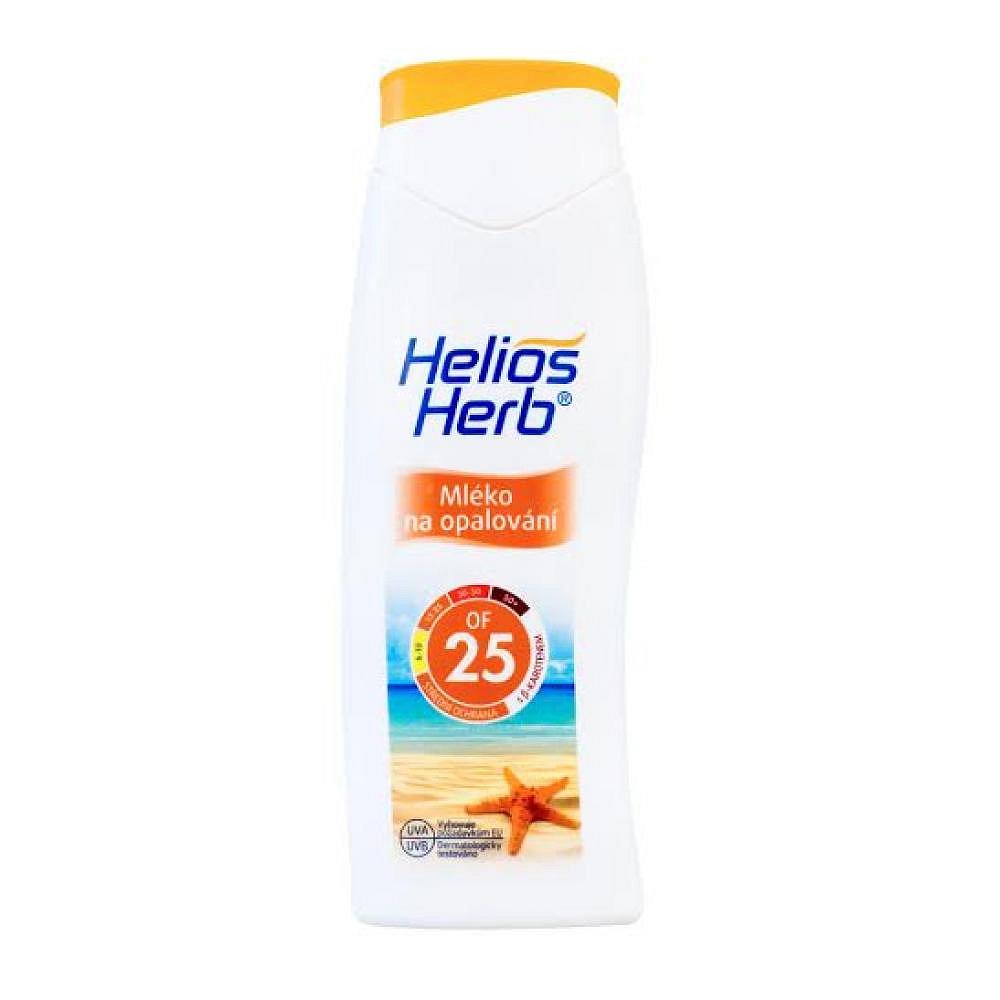 HELIOS Herb mléko na opalování 200 ml OF 25