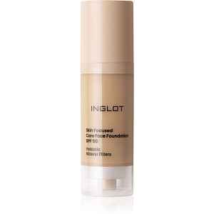 Inglot Skin Focused Care Face Foundation SPF 50 krycí make-up SPF 50 odstín Medium Olive 30 ml