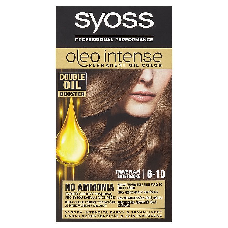 Syoss Oleo Intense barva na vlasy Tmavě Plavý 6-10