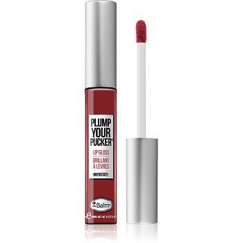 theBalm Plump Your Pucker lesk na rty s mořským kolagenem odstín Elaborate 7 ml