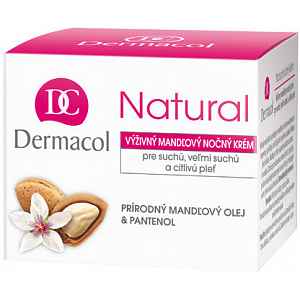 Dermacol Natural mandlový krém noční 50 ml