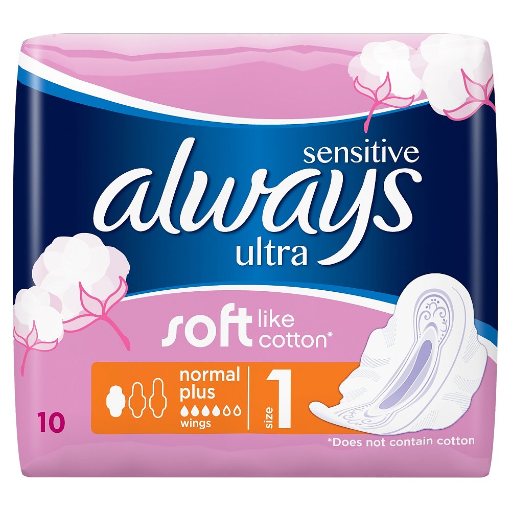 DHV Always Ultra Sensitiv Normal Plus/10ks