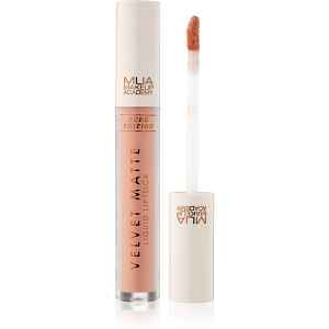 MUA Makeup Academy Velvet Matte Nude Edition matná tekutá rtěnka odstín Tempting 3 ml