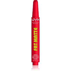 NYX Professional Makeup Fat Matte balzám na rty s matujícím efektem Fuzzy Flame 2 g
