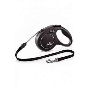 Vodítko Flexi Classic New M Lanko 5m/20kg černá