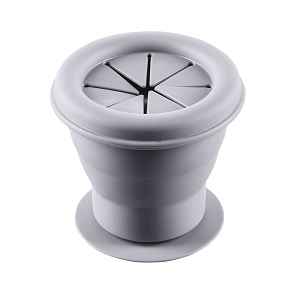 Zopa Silikonová miska na sušenky s přísavkou, Dove Grey 1