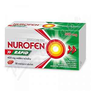 Nurofen Rapid 400mg 30 kapslí