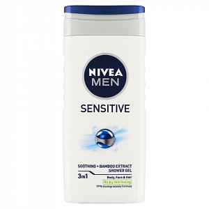NIVEA Sprchový gel SENSITIVE pro muže 250ml