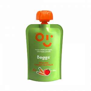 Beggs BIO Kapsička mrkev a jablka 4m+ 120 g