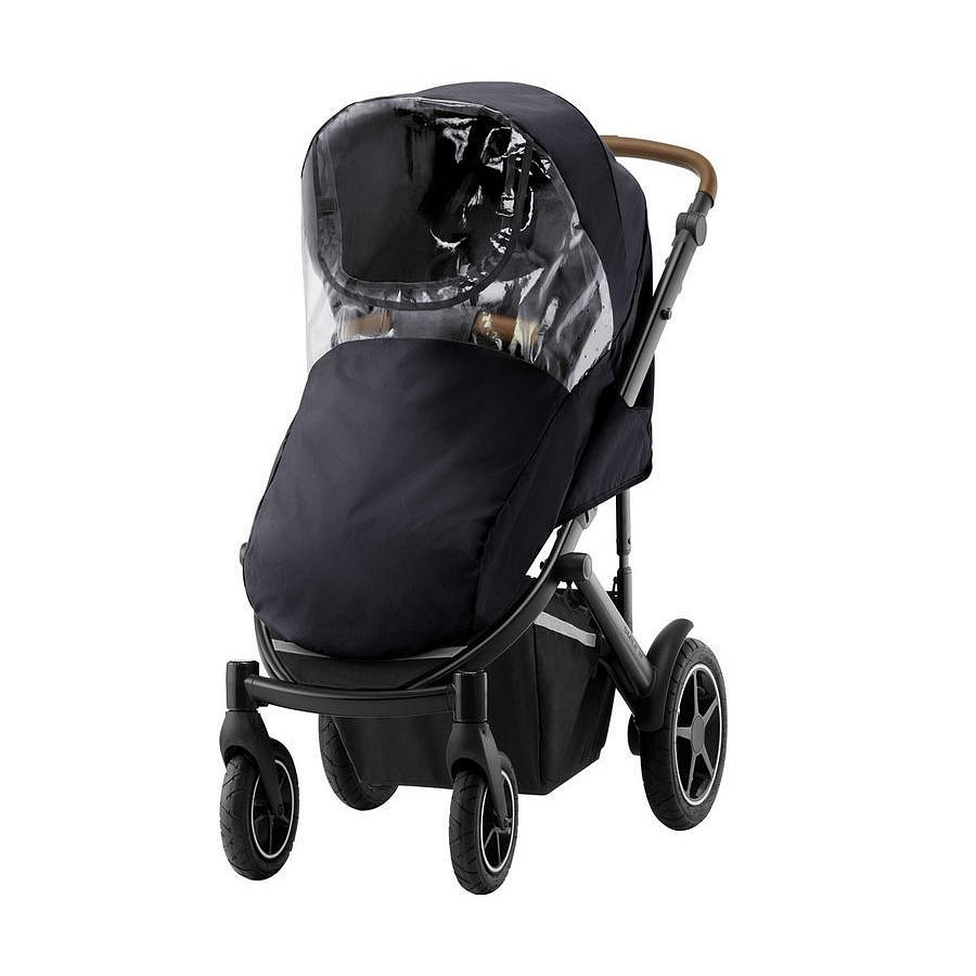 BRITAX RÖMER Pláštěnka na kočárek Smile III Black + clear EVA