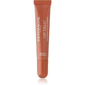 Dermacol Lip Treat hydratační lesk na rty odstín 8 Mocha Mousse (Caramel Toffee) 10 ml