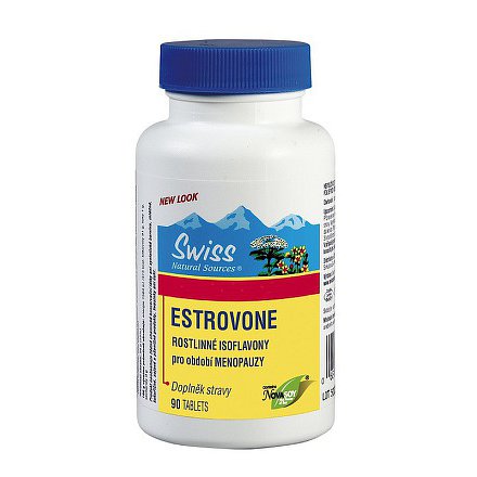 Swiss ESTROVONE isoflavony tablety 90