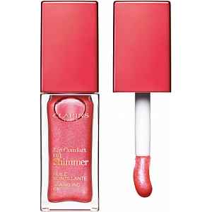 Clarins Lip Comfort Oil Shimmer olej na rty s vícerozměrným leskem  06 - Pop Coral