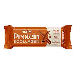 4SLIM Tyčinka protein&collagen skořice 35 g