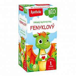 Apotheke Dětský čaj BIO fenyklový 20x1.5g