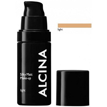 Alcina Decorative Silky Matt make-up s pudrovým efektem odstín Light 30 ml