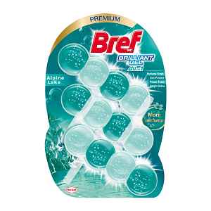 Bref WC blok Brilliant Gel Alpine Lake 126 g