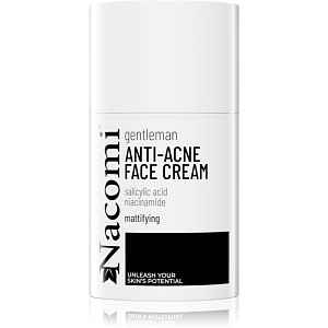 Nacomi Gentleman hydratační matující krém pro pleť s akné pro muže 50 ml