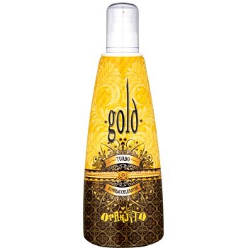 Oranjito Max. Effect Gold Turbo opalovací mléko do solária pro urychlení opalování 250 ml