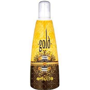 Oranjito Max. Effect Gold Turbo opalovací mléko do solária pro urychlení opalování 250 ml