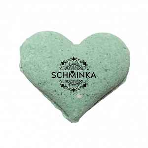 Schminka Šumivé máslové srdíčko do koupele Luční kvítí 45 g