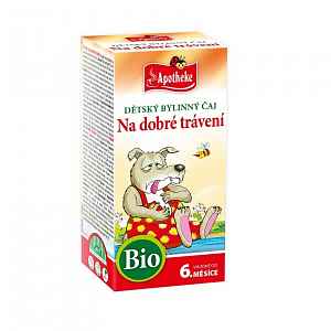 Apotheke Dětský čaj BIO dobré trávení 20x1.5g n.s.