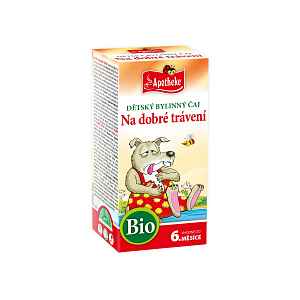 Apotheke Dětský čaj BIO dobré trávení 20x1.5g n.s.