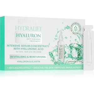 Revuele Hydralift Hyaluron Ampoules Intensive Serum Concentrate intenzivní hydratační sérum na obličej, krk a dekolt 7x2 ml