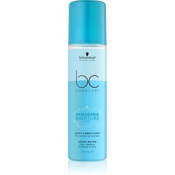 Schwarzkopf Professional BC Bonacure Moisture Kick hydratační kondicionér ve spreji pro normální až suché vlasy  200 ml