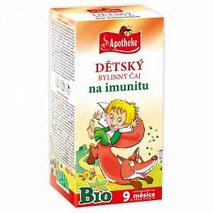 Apotheke Dětský čaj BIO na imunitu 20x1.5g n.s.