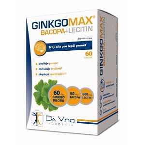 GinkgoMAX Bacopa, Lecitin 60ks