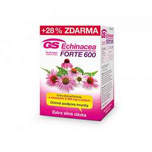 GS Echinacea FORTE 600 tablety 70 + 20