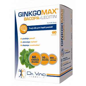 GinkgoMAX Bacopa, Lecitin 60ks