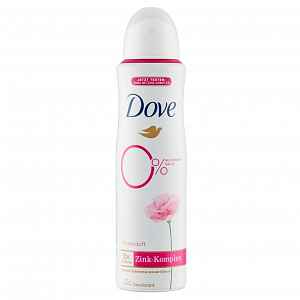 DOVE  0% ALU Růže a Jasmín deodorant sprej 150 ml