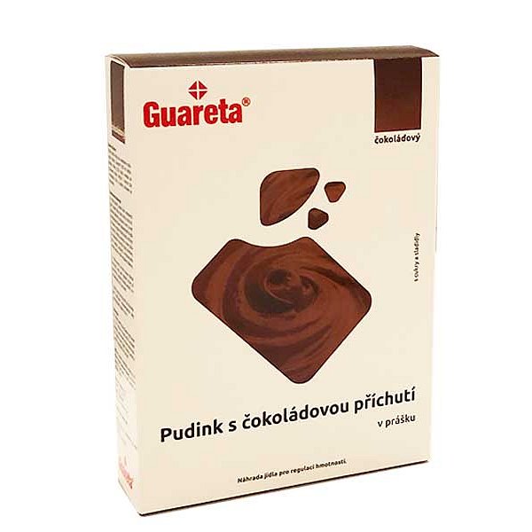Guareta Pudink s čokoládovou příchutí v prášku 3x35 g