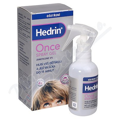 HEDRIN ONCE Spray Gel 100ml - II.jakost