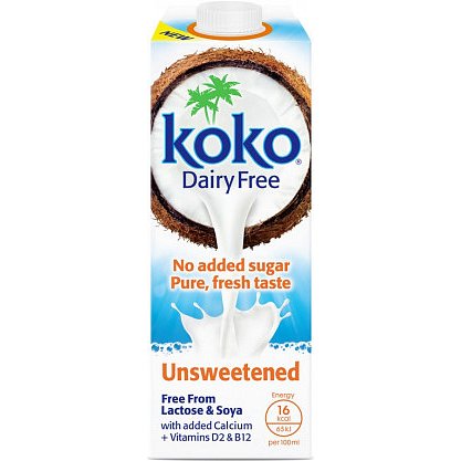 KOKO Kokosový nápoj neslazený 1l