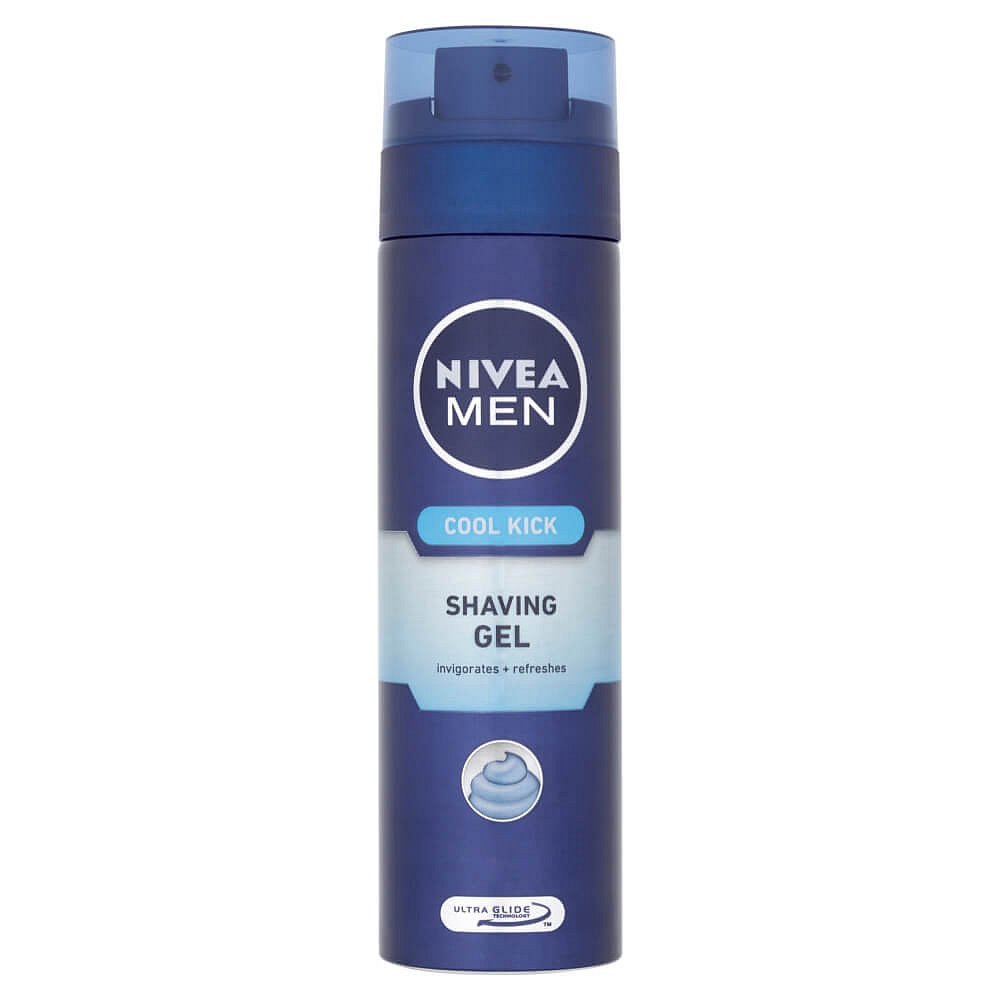 NIVEA MEN gel na holení Cool Kick 200 ml