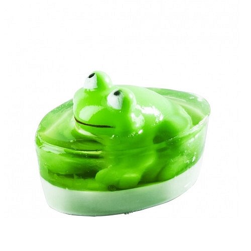 Organique Tuhé glycerinové mýdlo Frog  80 g