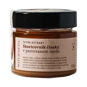 Terapeutický med se skořicí - 220 g - Naturmeda