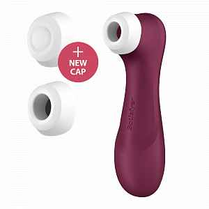 Satisfyer Pro 2 Generation 3 with Liquid Air Technology Wine Red
