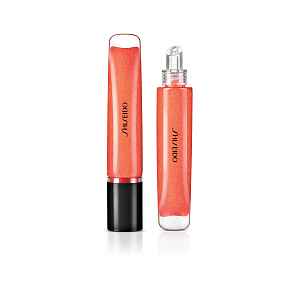 Shiseido Shimmer GelGloss třpytivý lesk na rty s hydratačním účinkem odstín 06 Daidai Orange 9 ml
