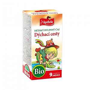 Apotheke Dětský čaj BIO nachlazení 20x1.5g n.s.