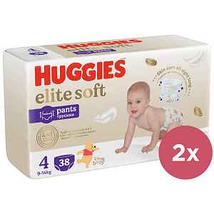 2x HUGGIES® Elite Soft Pants - 4 (38)