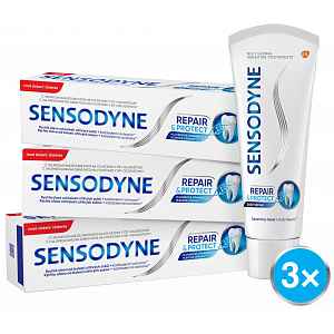 Sensodyne Zubní pasta Repair & Protect  3x75 ml