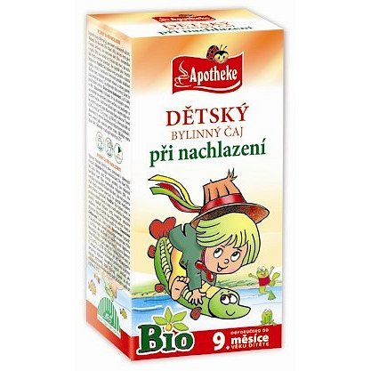 Apotheke Dětský čaj BIO nachlazení 20x1.5g n.s.