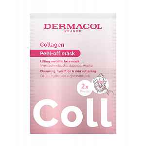 Dermacol Collagen Vypínací slupovací maska 2x7,5 ml