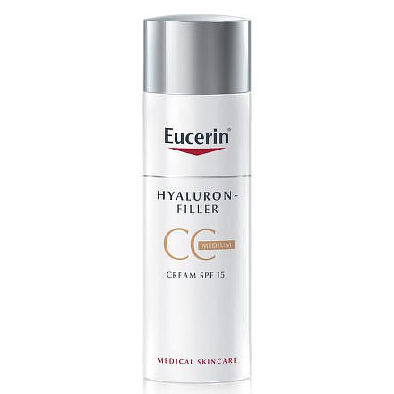 EUCERIN HYALURON FILLER CC krém středně tmavý 50ml